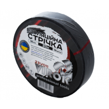 Стрічка ізоляційна VIROK : 18 мм 20м (18мкм) ЧОРНА [13/117]