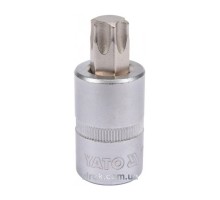 Головка торцева з насадкою викрутковою TORX YATO 1/2" Т60 х 55 мм