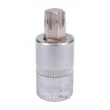 Головка торцева з насадкою викрутковою TORX YATO 1/2" Т60 х 55 мм