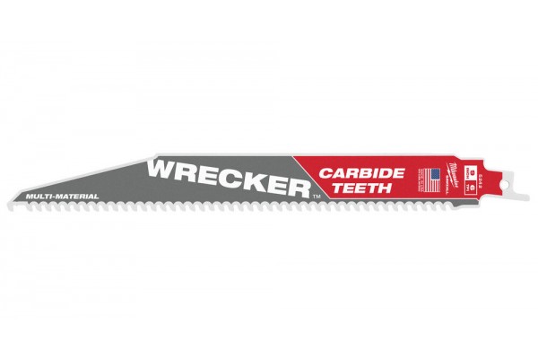 Полотно для шабельної пили Milwaukee Wrecker Carbide 230мм (48005242) Полотно для шабельної пили Milwaukee Wrecker Carbide 230мм (48005242)