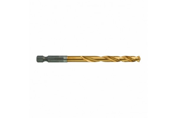 Свердло по металу Milwaukee RedHEX HSS-G TiN 6,5 мм (48894715) Свердло по металу Milwaukee RedHEX HSS-G TiN 6,5 мм (48894715)