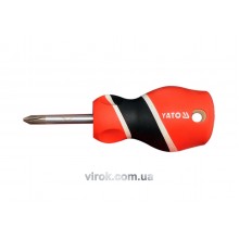 Викрутка хрестова YATO PH2 х 38 мм