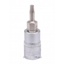 Головка торцева з насадкою викрутковою TORX YATO 1/4" Т10 х 37 мм