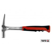 Молоток муляра YATO з металевою ручкою 382 мм 600 г