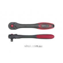 Тріщатка 3/8" YATO 202 мм 72 зубці