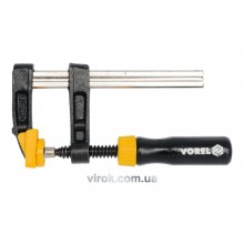 Струбцина F-подібна VOREL 1500 x 120 мм TUV/GS
