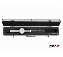 Ключ динамометричний стрілковий YATO 1/2" 30-300 Нм