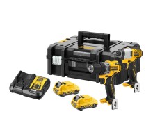 Набір з двох інструментів безщіткових DeWALT DCK2110L2T