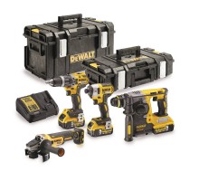 Набір з чотирьох інструментів безщіткових DeWALT DCK422P3