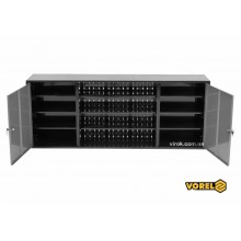 Шафа настінна для майстерні VOREL 1580 х 265 х 630 мм з лакованої бляхи 0.8-1 мм