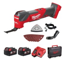 Інструмент багатофунціональний акумуляторний MILWAUKEE M18 FUEL FMT-502X 4933478492 (+ заряд.пристрій, 1 акум., універсальний ад