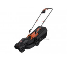 Газонокосарка 4-колісна мережева Black+Decker 1000 Вт 320/20-60 мм 35 л