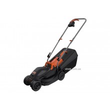 Газонокосарка 4-колісна мережева Black+Decker 1000 Вт 320/20-60 мм 35 л