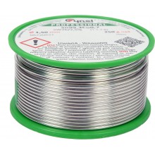 Припій без свинцю CYNEL, : Ø1,5 мм, Sn99,3-Cu0,7 дротяний на котушці з флюсом 250 г