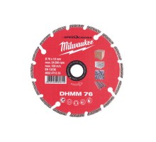 Диск алмазний MILWAUKEE DHMM 76; діаметр 76 мм для M12 FCOT