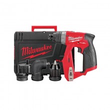 Дриль-шурупокрут акумуляторний MILWAUKEE, M12 FDDXKIT-0X, 34Нм (4 насадки FIXTEC, HD кейс)