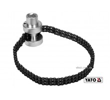 Ключ до оливного фільтру ланцюговий YATO 1/2" 60-115 мм Cr-V