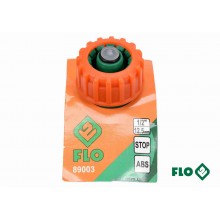 Муфта швидкоз'ємна FLO з водо-стопом для водяного шланга 1/2"