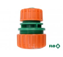Муфта сполучна 2-х водяних шлангів 1/2"-3/4" FLO пластикова