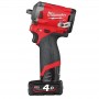 Гайкокрут акумуляторний 3/8\" MILWAUKEE, M12 FIW38-0, 339 Нм