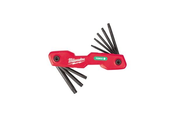 Набір складних шестигранних ключів Torx, 8 шт. Milwaukee 4932480979