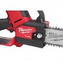 Пила ланцюгова акумуляторна MILWAUKEE, M12 FHS-0, 150мм (+ ланцюг, ніжні, ключ)