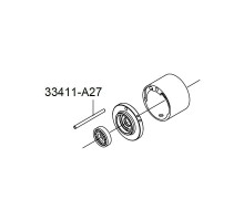 Ремкомплект гайковерта 33411-040 (штіфт фіксації циліндра)