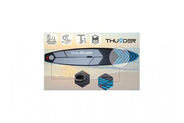 SUP-дошка THUNDER STEEL BLUE 365