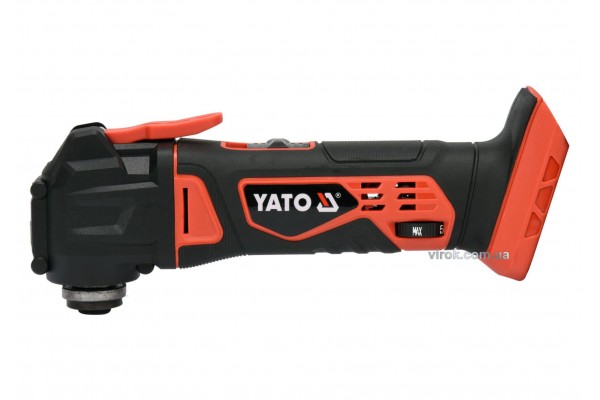 Багатофункційний інструмент акумуляторний YATO Li-Ion 18 В 18000 об/хв (без акумулятора і зарядного пристрою) Багатофункційний інструмент акумуляторний YATO Li-Ion 18 В 18000 об/хв (без акумулятора і зарядного пристрою)