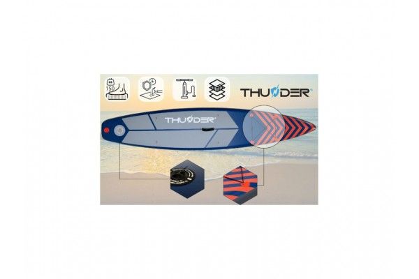 SUP-дошка THUNDER STEEL RED 365