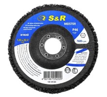 Коло зачистной нейлоновий S & R 125x22.2 P46 м'який 136125222