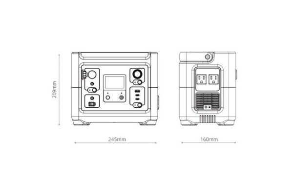 Зарядна станція GENERGY ZERO GZE-0303 288 Вт/год(240000190)