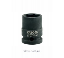 Головка торцева ударна шестигранна YATO 1/2" M19 х 39 мм