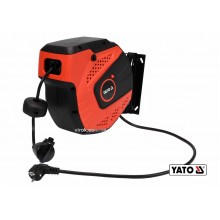 Подовжувач електричний на котушці YATO 10 м 1.5 мм² 3-жильний
