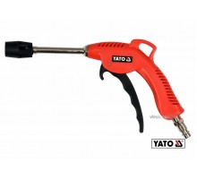 Пістолет пневматичний продувальний YATO з турбо-соплом 110 мм 1/4" 0.62 МПа
