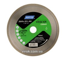 Диск алмазний VULCAN TILE по кераміці Ø=200x25.4 мм
