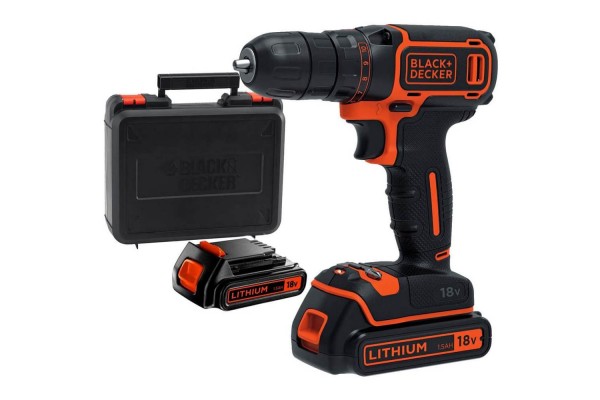 Дриль-шурупокрут акумуляторний BLACK+DECKER BDCDC18KB