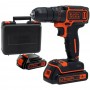 Дриль-шурупокрут акумуляторний BLACK+DECKER BDCDC18KB