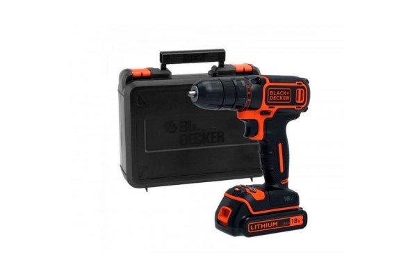 Дриль-шурупокрут акумуляторний BLACK+DECKER BDCDC18KB