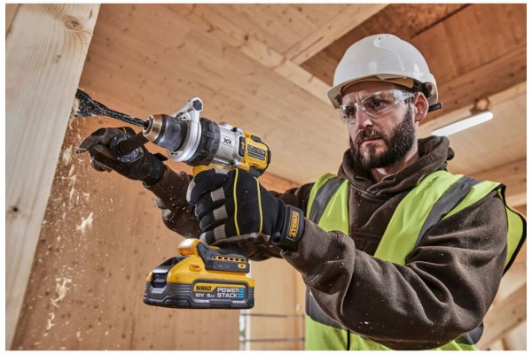 Дриль-шурупокрут акумуляторний безщітковий ударний DeWALT DCD1007NT