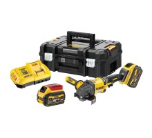 Шліфмашина кутова - болгарка акумуляторна безщіткова DeWALT DCG418T2