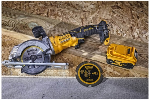 Пила дискова акумуляторна безщіткова DeWALT DCS571P2