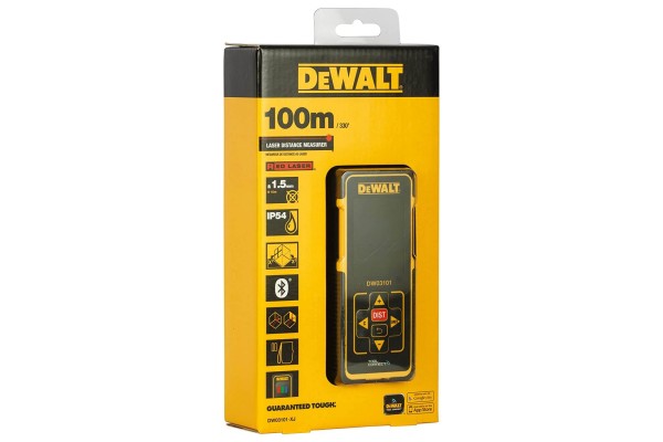 Далекомір лазерний DeWALT DW03101