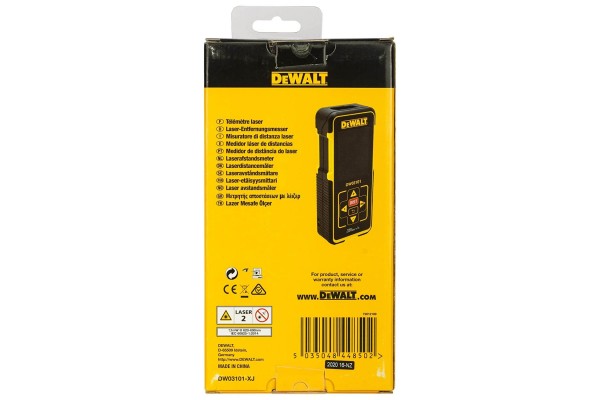 Далекомір лазерний DeWALT DW03101