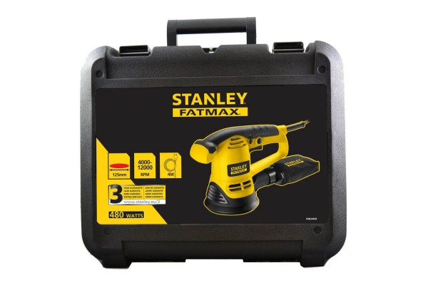 Шліфмашина ексцентрикова мережева STANLEY FATMAX FME440K