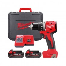 Дриль-шурупокрут акумуляторний безщітковий MILWAUKEE M18 BLDDRC-202C 61Нм (+ заряд.пристрій, 2 акум.