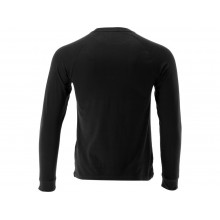 Футболка чорна, з довгими рукавами YATO розм. 2XL/ 78 см х 61 см, 100%- бавовна [40]