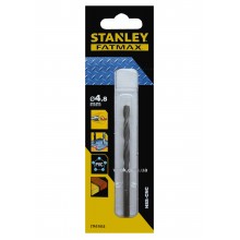 Свердло швидкісне по металу, дереву, пластику STANLEY 4.8 мм