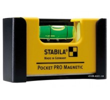 Рівень-міні магнітний STABILA Pocket PRO Magnetic 7 х 2 х 4 см