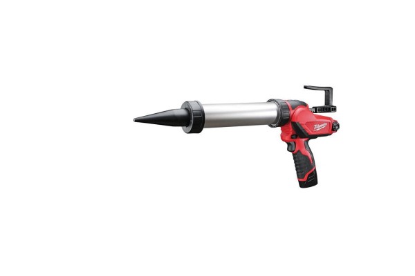 Клейовий пістолет MILWAUKEE M12 PCG/400A-201B (Li-Ion 2Ач) 4933441665 (+ заряд.пристрій, 1 акум., ал